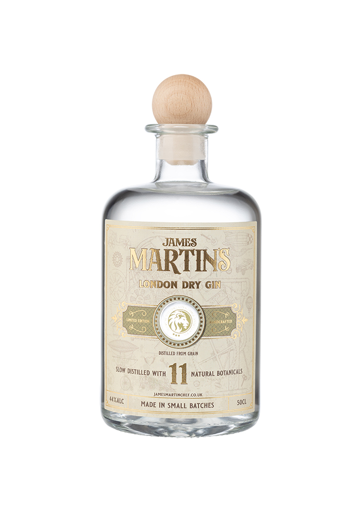 James Martin’s Premium 750ml James Martin's London Dry Gin - Delivered Drinks UK